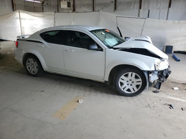 1B3BD4FB5BN564439 - 2011 DODGE AVENGER EXPRESS WHITE photo 4