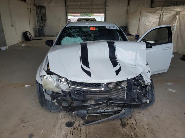 1B3BD4FB5BN564439 - 2011 DODGE AVENGER EXPRESS WHITE photo 5