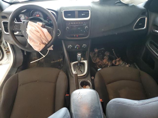 1B3BD4FB5BN564439 - 2011 DODGE AVENGER EXPRESS WHITE photo 8