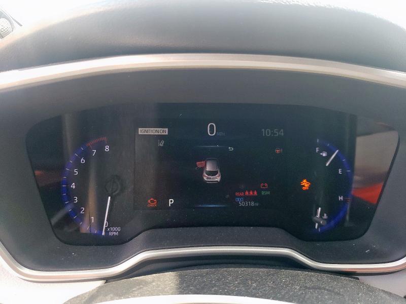 JTNK4RBE0K3044314 - 2019 TOYOTA COROLLA SE Rojo foto 9