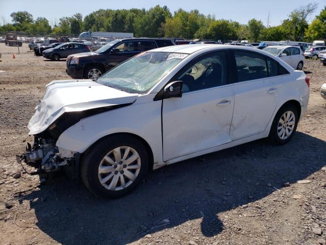 1G1PF5S92B7173883 - 2011 CHEVROLET CRUZE LT WHITE photo 1