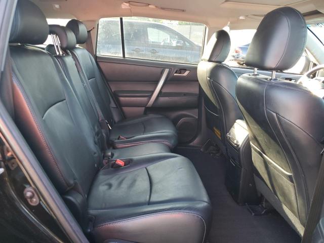 5TDBK3EHXDS245121 - 2013 TOYOTA HIGHLANDER BASE შავი ფოტო 11