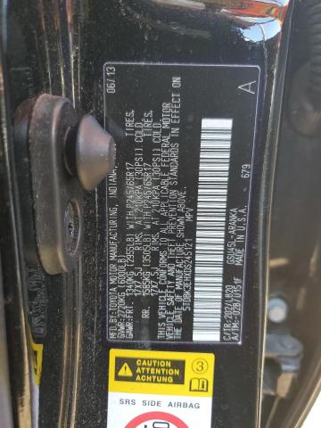 5TDBK3EHXDS245121 - 2013 TOYOTA HIGHLANDER BASE შავი ფოტო 13