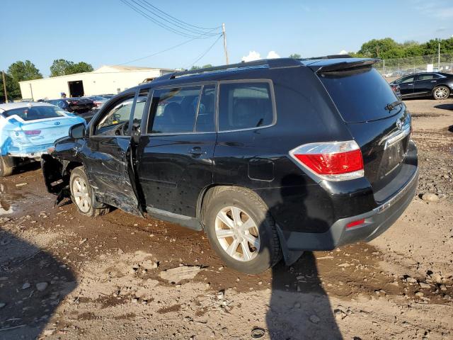 5TDBK3EHXDS245121 - 2013 TOYOTA HIGHLANDER BASE შავი ფოტო 2