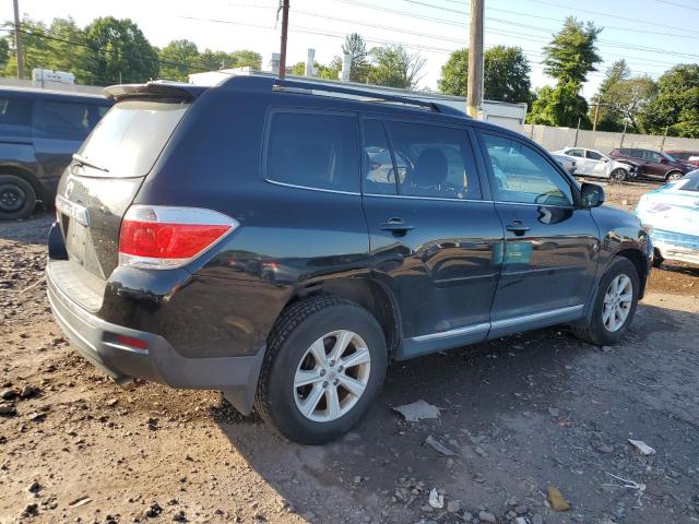 5TDBK3EHXDS245121 - 2013 TOYOTA HIGHLANDER BASE შავი ფოტო 3