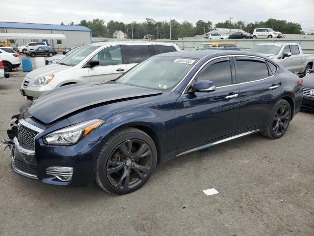 JN1BY1PR4FM831968 - 2015 INFINITI Q70L 3.7 BLUE photo 1