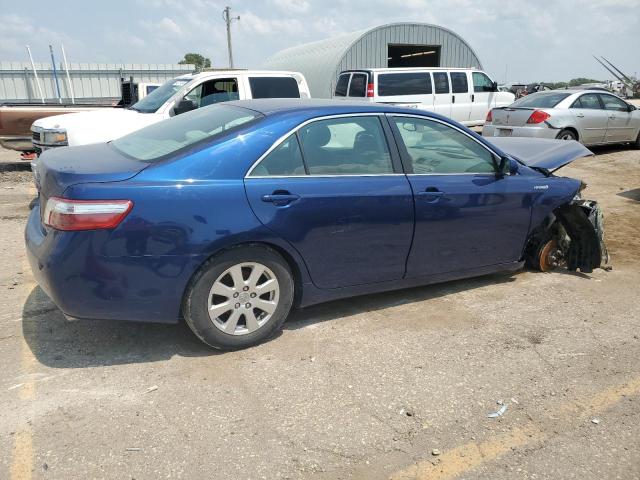 JTNBB46K773022617 - 2007 TOYOTA CAMRY HYBRID BLUE photo 3