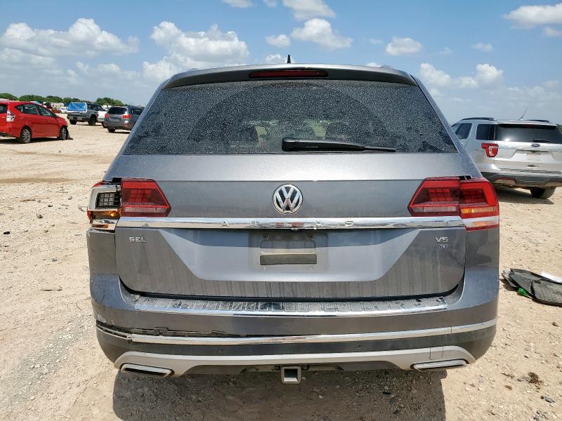 1V2ER2CA7KC596851 - 2019 VOLKSWAGEN ATLAS SEL Gris photo 6