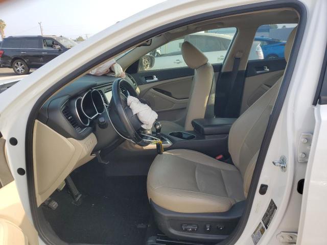 5XXGN4A77FG458502 - 2015 KIA OPTIMA EX WHITE photo 7