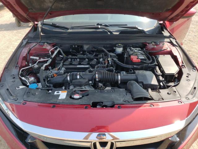 1HGCV1F42JA065038 - 2018 HONDA ACCORD EX RED photo 11