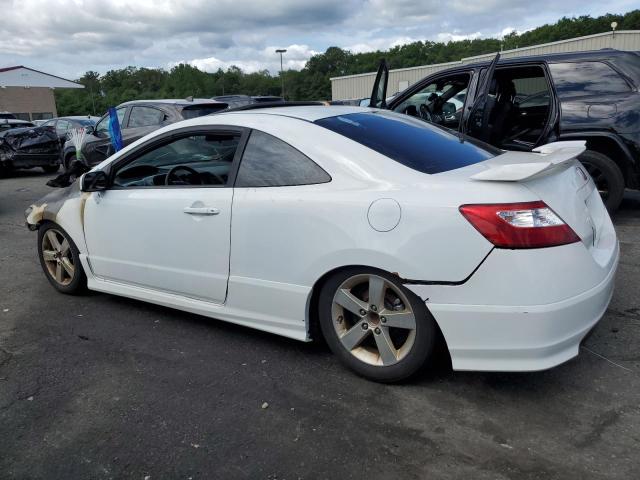 2HGFG21507H704217 - 2007 HONDA CIVIC SI WHITE photo 2