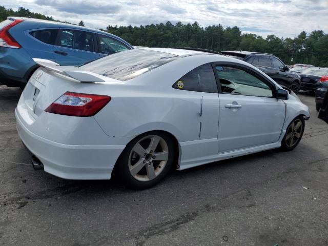2HGFG21507H704217 - 2007 HONDA CIVIC SI WHITE photo 3