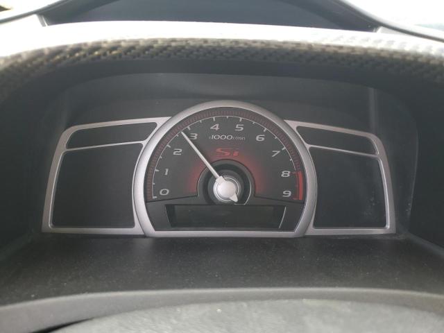 2HGFG21507H704217 - 2007 HONDA CIVIC SI WHITE photo 9