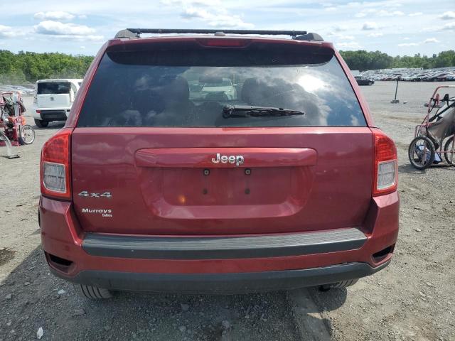 1C4NJDBB5CD563552 - 2012 JEEP COMPASS SPORT RED photo 6