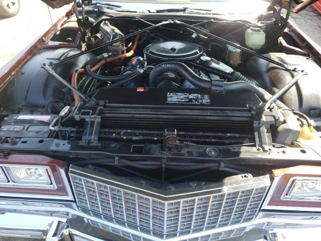 6D47S6Q157014 - 1976 CADILLAC DEVILLE BROWN photo 11