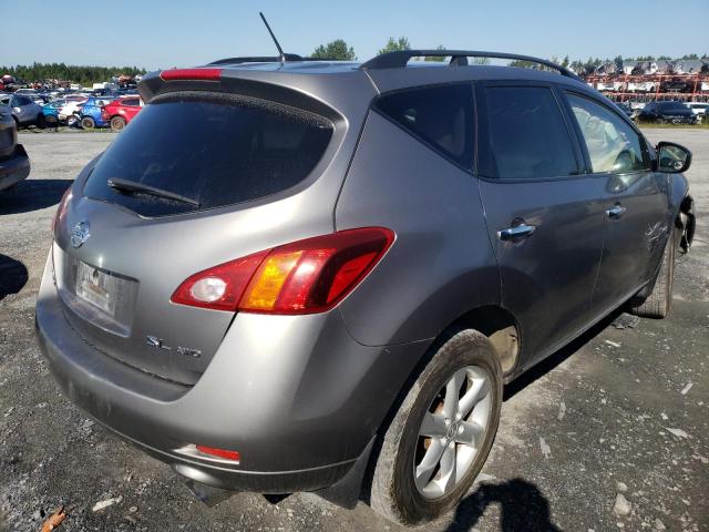 JN8AZ18W49W202637 - 2009 NISSAN MURANO S SILVER photo 3