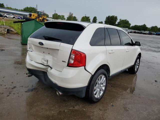 2FMDK3JC2CBA89641 - 2012 FORD EDGE SEL WHITE photo 3