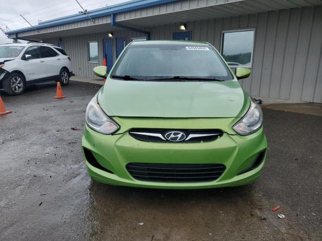 KMHCT5AE2EU177298 - 2014 HYUNDAI ACCENT GLS GREEN photo 5