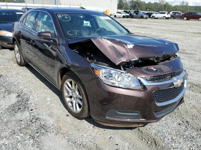 1G11C5SL8FF277820 - 2015 CHEVROLET MALIBU 1LT BROWN photo 1
