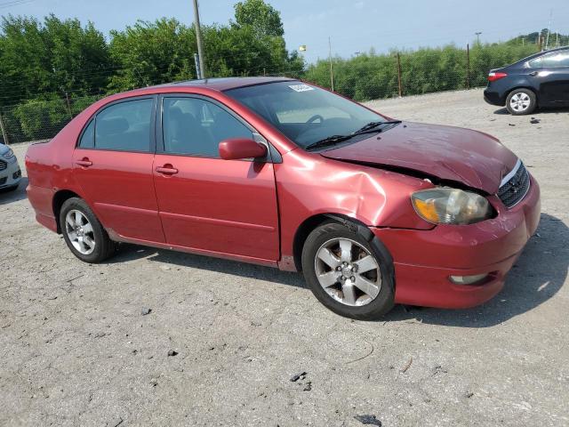 1NXBR32E87Z880159 - 2007 TOYOTA COROLLA CE RED photo 4