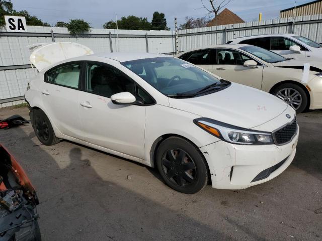 3KPFK4A76HE068555 - 2017 KIA FORTE LX WHITE photo 4