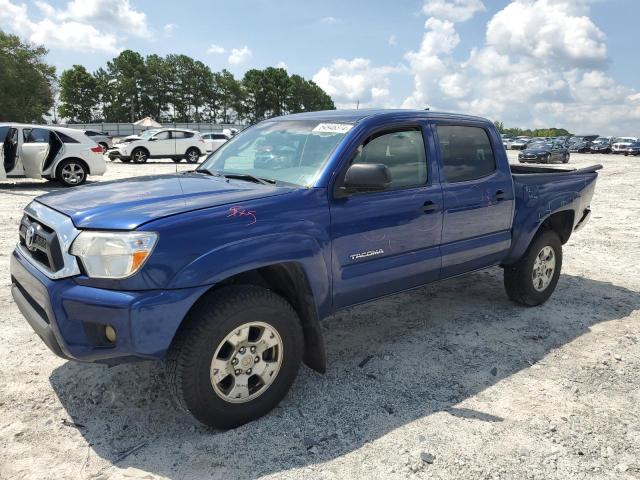5TFJU4GN1FX086193 - 2015 TOYOTA TACOMA DOUBLE CAB PRERUNNER BLUE photo 1