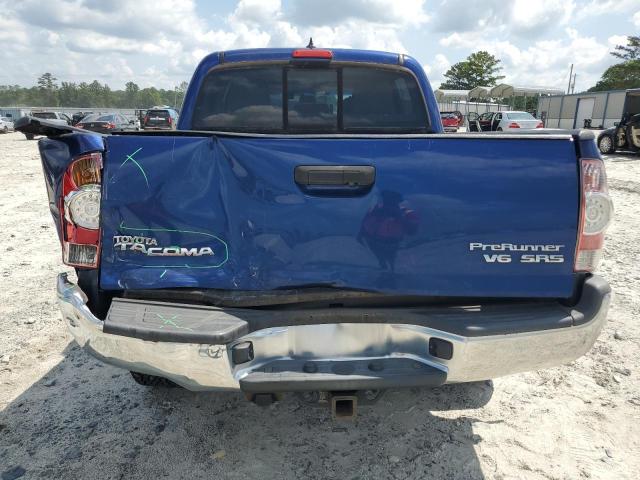 5TFJU4GN1FX086193 - 2015 TOYOTA TACOMA DOUBLE CAB PRERUNNER BLUE photo 6
