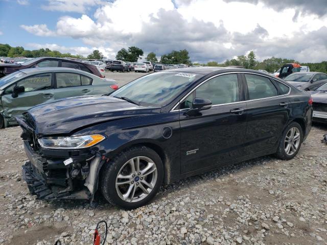 3FA6P0SU5FR286920 - 2015 FORD FUSION TITANIUM PHEV BLACK photo 1