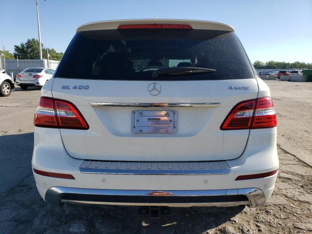 4JGDA5GBXFA561968 - 2015 MERCEDES-BENZ ML 400 4MATIC WHITE photo 6