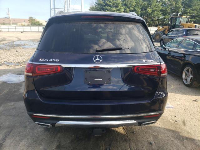 4JGFF5KE5LA140862 - 2020 MERCEDES-BENZ GLS 450 4MATIC BLUE photo 6