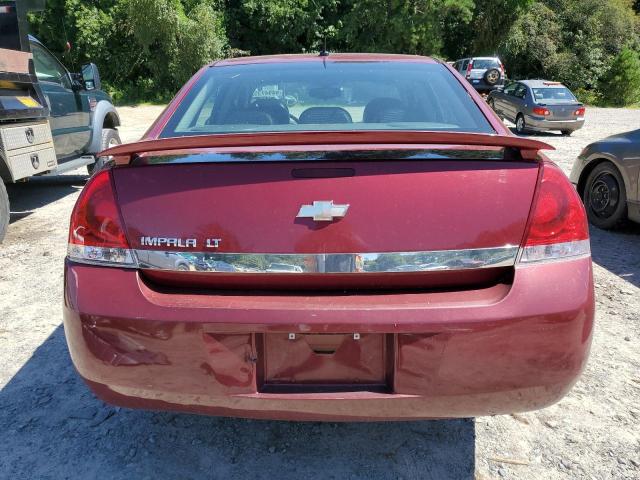 2G1WT57N391215835 - 2009 CHEVROLET IMPALA 1LT BURGUNDY photo 6