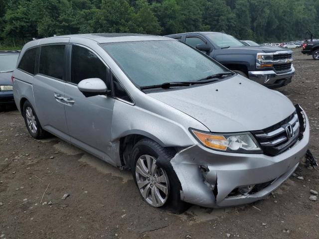 5FNRL5H62EB025673 - 2014 HONDA ODYSSEY EXL SILVER photo 4