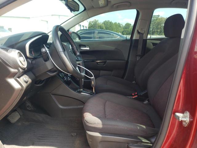 1G1JD5SB2L4137063 - 2020 CHEVROLET SONIC LT RED photo 7