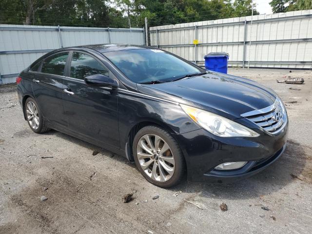 5NPEC4AC0CH446380 - 2012 HYUNDAI SONATA SE BLACK photo 4