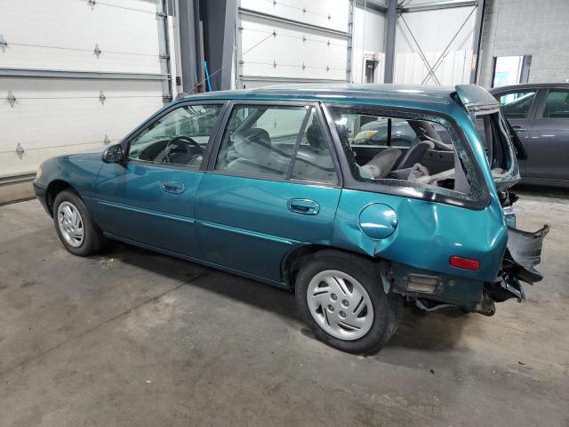 3FALP15P1VR115109 - 1997 FORD ESCORT LX TEAL photo 2