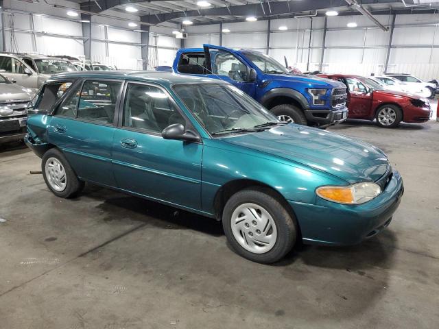 3FALP15P1VR115109 - 1997 FORD ESCORT LX TEAL photo 4