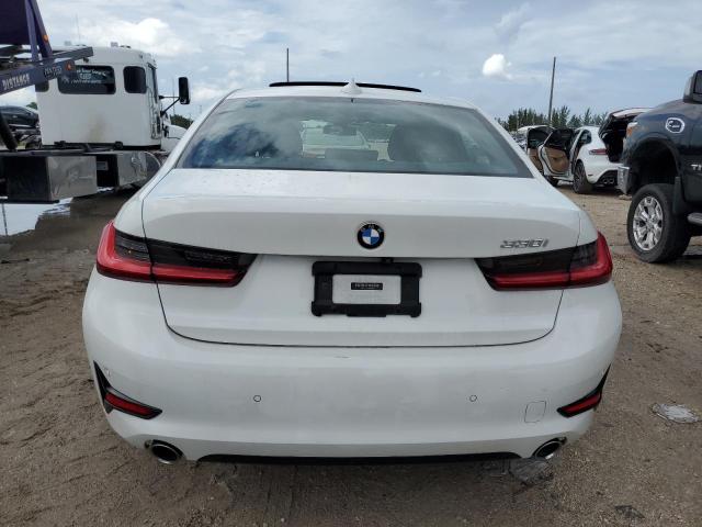 3MW5R1J01M8B47887 - 2021 BMW 330I WHITE photo 6