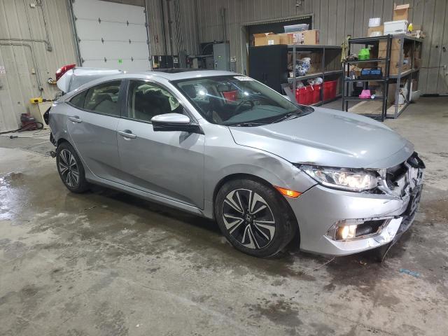 JHMFC1F72JX038686 - 2018 HONDA CIVIC EXL SILVER photo 4