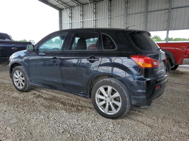 JA4AP4AU6CZ009644 - 2012 MITSUBISHI OUTLANDER SE BLACK photo 2