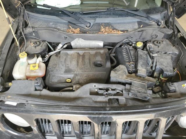 1J8FF28W38D567443 - 2008 JEEP PATRIOT SPORT BLACK photo 11