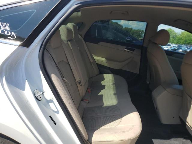 5NPE24AF4KH810828 - 2019 HYUNDAI SONATA SE WHITE photo 10