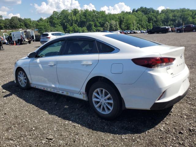 5NPE24AF4KH810828 - 2019 HYUNDAI SONATA SE WHITE photo 2
