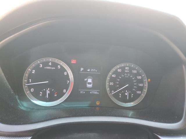 5NPE24AF4KH810828 - 2019 HYUNDAI SONATA SE WHITE photo 9