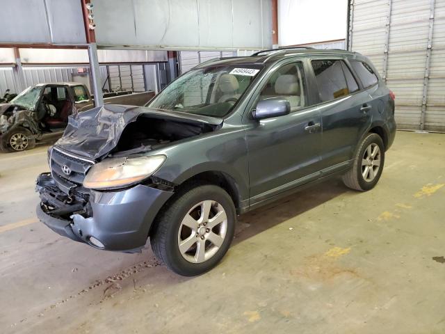 5NMSH13E78H209858 - 2008 HYUNDAI SANTA FE SE GRAY photo 1