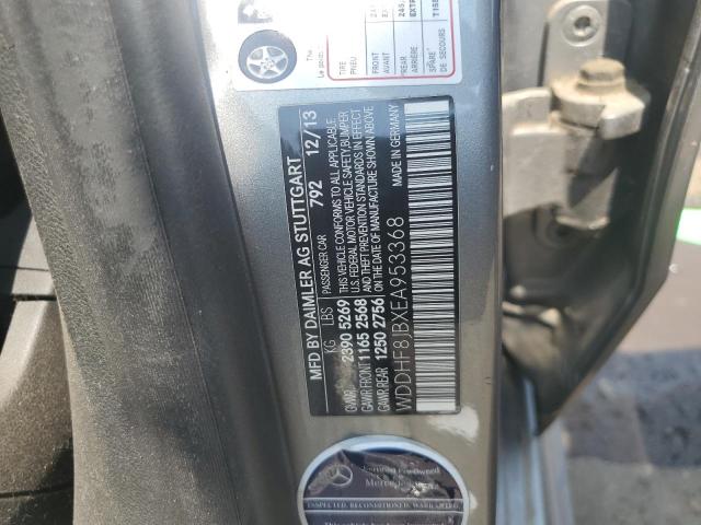 WDDHF8JBXEA953368 - 2014 MERCEDES-BENZ E 350 4MATIC SILVER photo 13