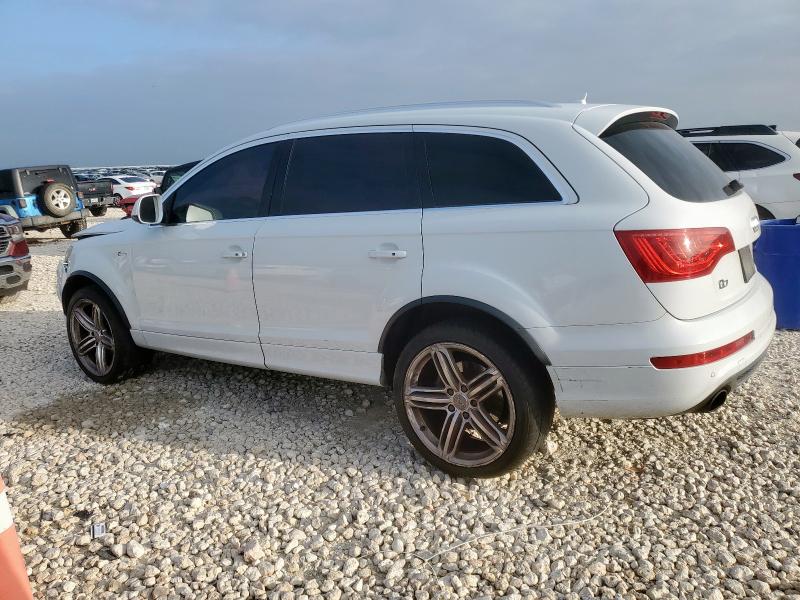 WA1DGAFE4DD003238 - 2013 AUDI Q7 PRESTIGE Білий фото 2