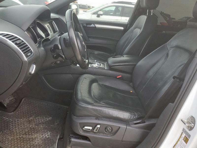 WA1DGAFE4DD003238 - 2013 AUDI Q7 PRESTIGE Білий фото 7