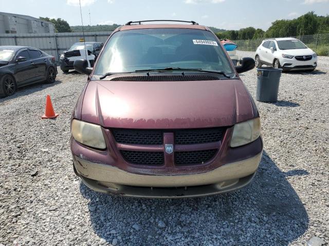 2B4GP44342R753378 - 2002 DODGE GRAND CARA SPORT BURGUNDY photo 5