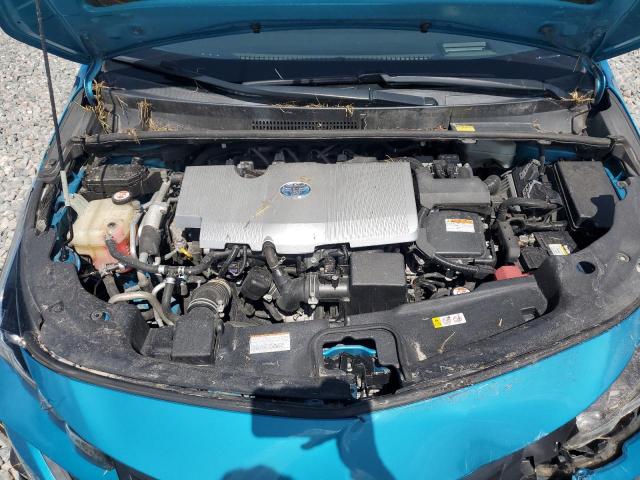 JTDKARFPXH3028994 - 2017 TOYOTA PRIUS PRIM ლურჯი ფოტო 11