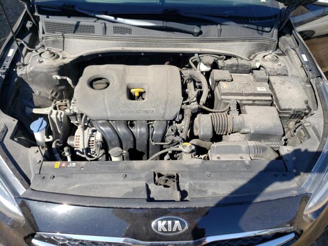 3KPF54AD2LE165631 - 2020 KIA FORTE EX BLACK photo 11